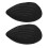 2Stk Schwarzes Sushi Teller Aufbewahrungs Tablett 1