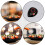 2Stk Schwarzes Sushi Teller Aufbewahrungs Tablett 8