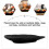2Stk Schwarzes Sushi Teller Aufbewahrungs Tablett 11