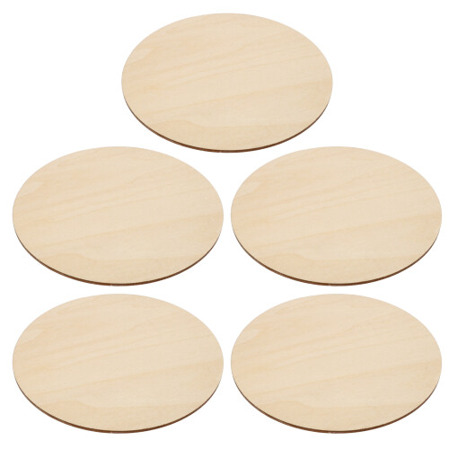 5 tábuas redondas de natural para artesanato diy 1