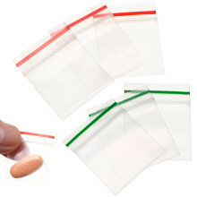 6 Unidades / 600 Mini Bolsas Autoadesivas Para Comprimidos