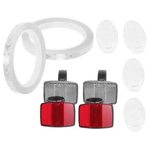 Conjunto De Espelhos Dianteiro E Traseiro Para Estrada E