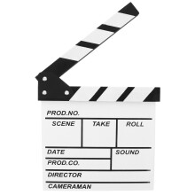 Wooden Clapper Board Para Film Directors