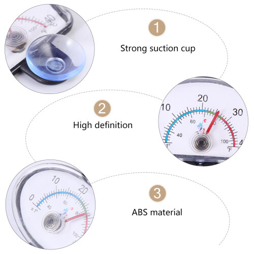 4 Visaquarium Thermometer, Waterthermometer 2