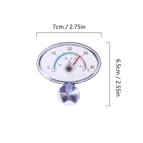 4 Visaquarium Thermometer, Waterthermometer 1