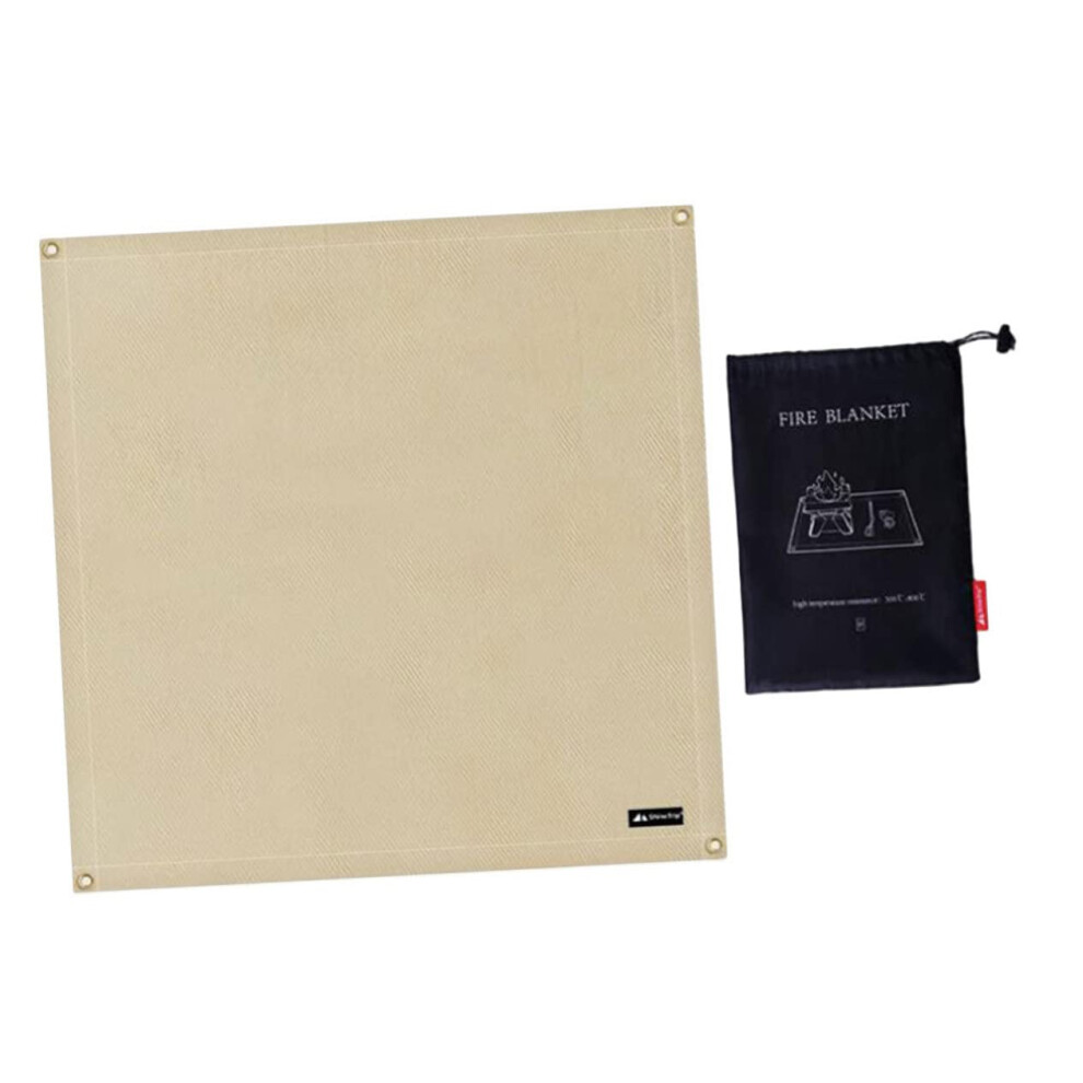 Fiberglass Fire Resistance Mat Outdoor Fireproof Insulation Pad For Campfire Safety Barbecue Cover And Picnic Protector 9393856482290