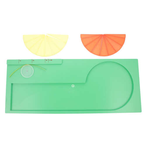 1Pc Lightweight Educational Math Toy Circular Area Teaching Aid 2