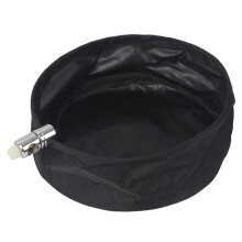 Fly Tying Trash Tray Nylon-Coated Waste Basket For Fly Tiers, Fishing Trash Holder Bag, Materials Storage Tool