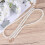 2Stk Perlenkette Schultergurt 60cm 2