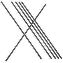 6St Kohlefaserstab 4X200Mm Diy Objektstützstab Rc Auto Modellbootstab