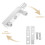 1 Set Schroefextractor Kit Voor 4/6 Inch Beschadigde Schroeven 10