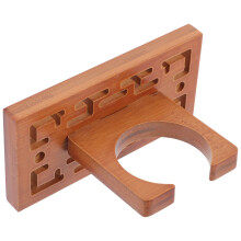 conjunto gancho parede com flauta cucurbit erhu ukulele marrom