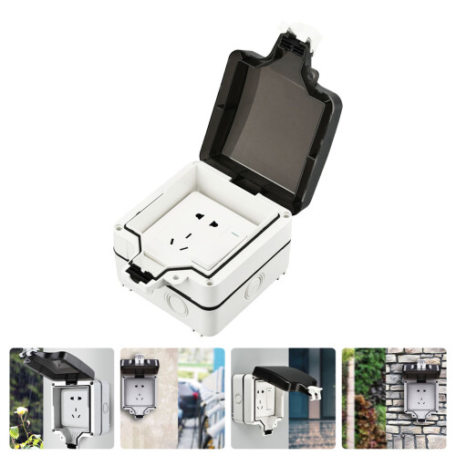Socket Covers Wasserdichte Stromschutzbox Für Babysicherheit 2