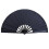 Vouwbare Fan Handbediend Zwart 1 Set 3