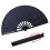 Vouwbare Fan Handbediend Zwart 1 Set 7