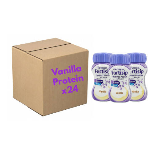 Fortisip Compact Protein Vanilla 125ml Case of 24 - REF: FOR022 1