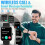 HD Smart Watch Bluetooth Fitness Tracker Black 4