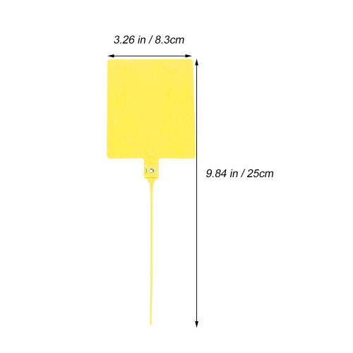 Zip Ties Tags Kabelbinder 100 9,8x3,3 Zoll 2