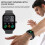 HD Smart Watch Bluetooth Fitness Tracker Black 7