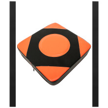 1Set Oranje PU Boxing Pad Wandmontage Bokstraining Stootkussen