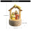 Weihnachtskrippenfiguren, stabile Krippenszene aus Harz, Heilige 4