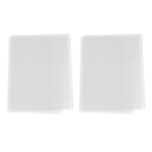 2Pcs Non-Woven Disposable Bed Sheets White Lightweight Travel