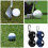 2St Elastic Golfsbalhouder Met Gespontwerp Golfsbalsleeven 11