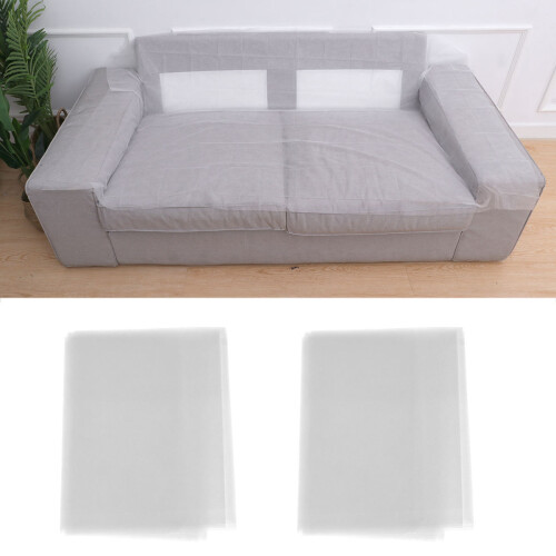 2Pcs Non-Woven Disposable Bed Sheets White Lightweight Travel 2