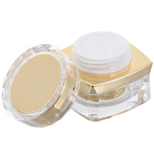 Skincare Flaschen Acryl Golden 1 Set 3,4x3,4 Zoll