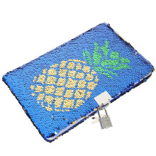 Tagebuch Notizbuch Pailletten Glitzerdeckel Kreatives Umkehrbares