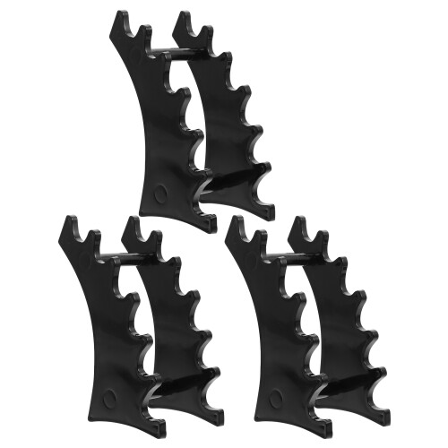 Kunststoff Stiftehalter Schwarz 3er Set 2
