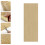 Selbstklebende Bodenplanken Beige PVC 1 Stuck 3