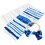 1 Set Baby Hoofdband Spandex Stropdas 5