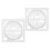 2 . Schablone Mathematik Zeichenlineal Multifunktional 11