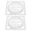 2 . Schablone Mathematik Zeichenlineal Multifunktional 7