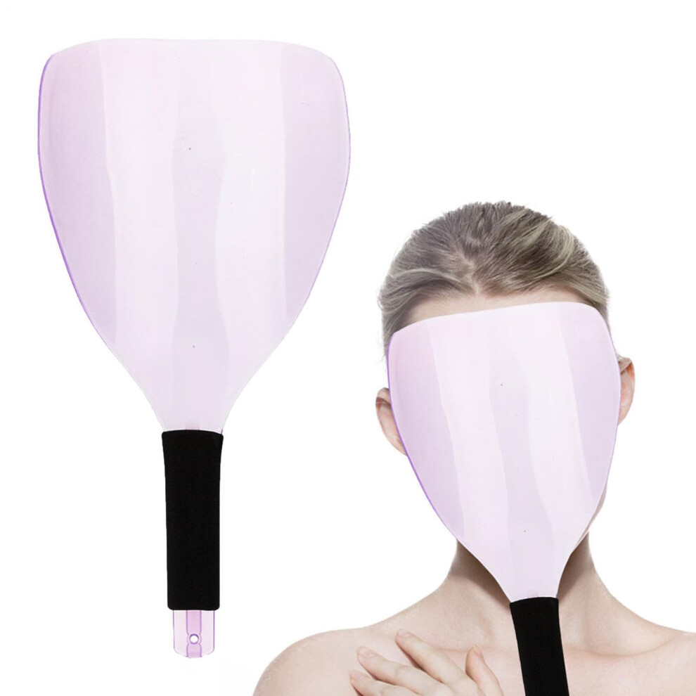 Facial Trimmer Baffle Shield Clear Face Shield Reusable Eye Protection Hairdressing Makeup Eyebrow Trimming Pack 1