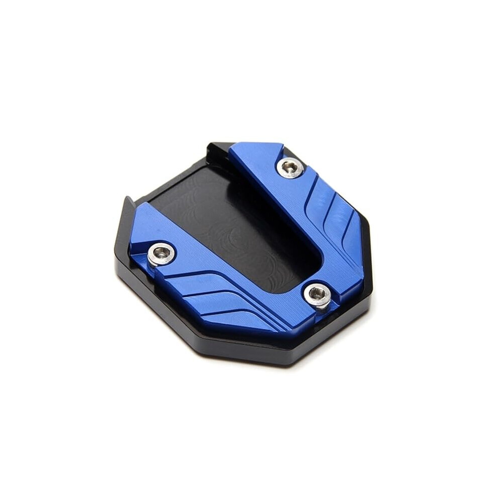 Kickstand Extender Aluminum Alloy Motorcycle Foot Pad Side Stand Extension Support Plate D7ya Blue 9354506422080