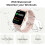 Bluetooth Smart Watch 1.8 HD Fitness Tracker Black 5