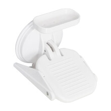 Wall Mounted Footrest for Shower Suction Cup Leg Support Pedal Bathroom Safety Non-Slip Shower Accessory
