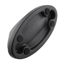 Bike Front Wheel Pad, Fixed Plastic, Unisex Large Size, Road and Indoor Trainer Cushion Block