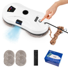 Window Cleaning Robot with Water Spray