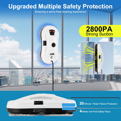 Window Cleaning Robot with Water Spray 2