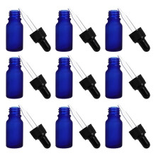 10St Frosted Glasflasche Für Ätherische Öle Tropfflasche Reisespender