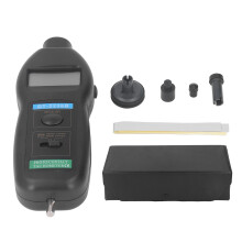 Digital Tachometer 5 Digit LCD Speed Gauge Contact Photoelectric