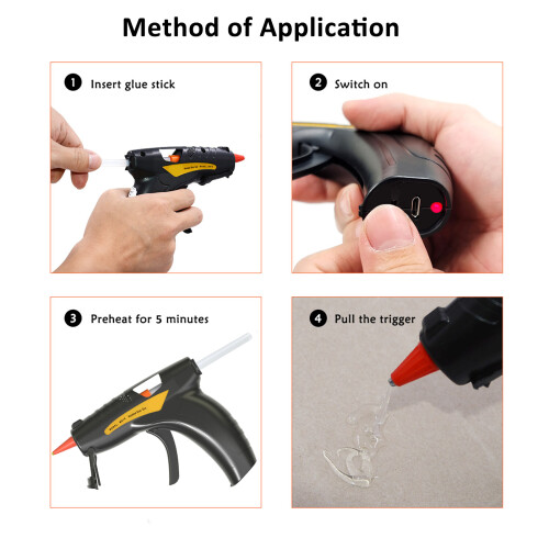 USB-Lithium-Hot-Melt-Kleber-Pistole 50 Stk.