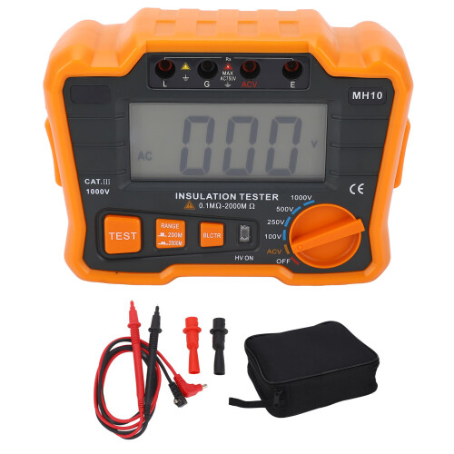 Digitaler Isolationsprüfer 1999 Zähler LCD