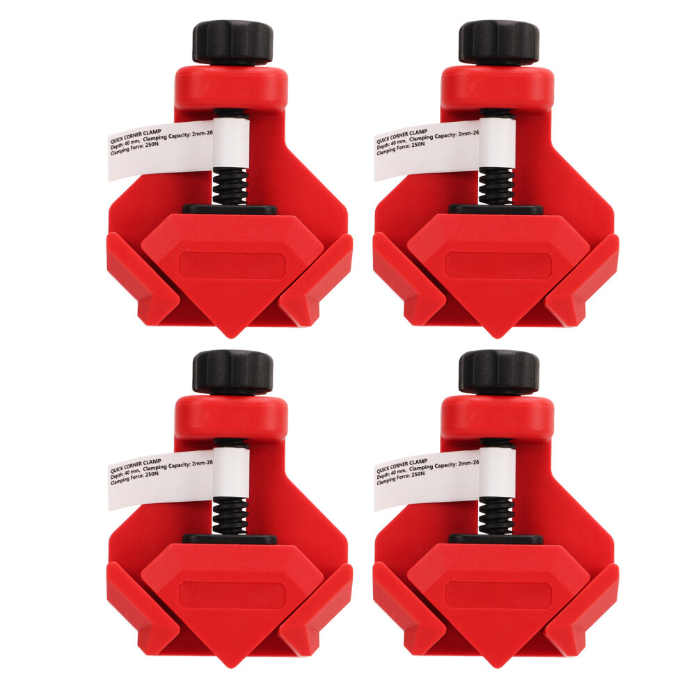 4Pcs Right Angle Clamp 90 Degree Corner Clip For Diy Woodworking 323163320069