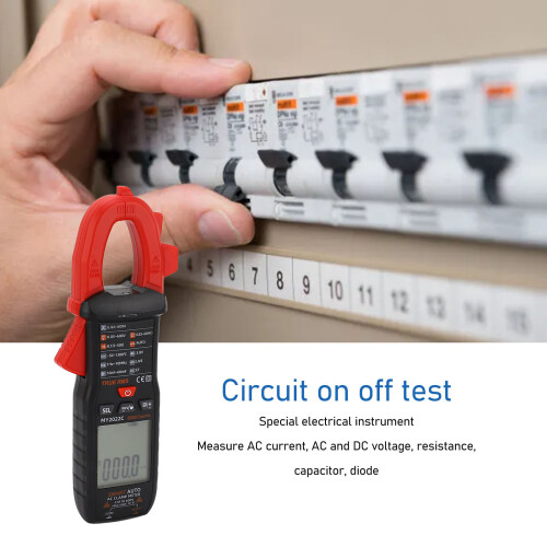 MAYILON Digital Clamp Meter AC/DC Volt Amp Ohm 1
