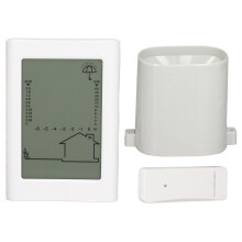 Digitale Regenmesser 3-in-1 Wetterstation mit Hintergrundbeleuchtung