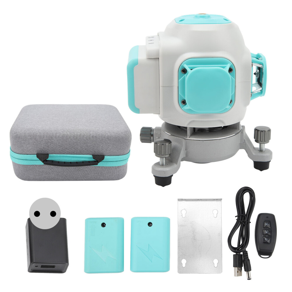 (Eu Plug 100Â240V Input) 12 Line Green Laser Level App Control Ip54 3D High Accuracy 323163324029